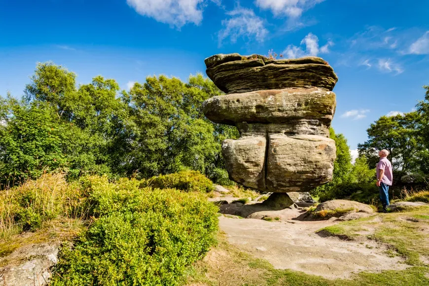 Brimham rocks, england